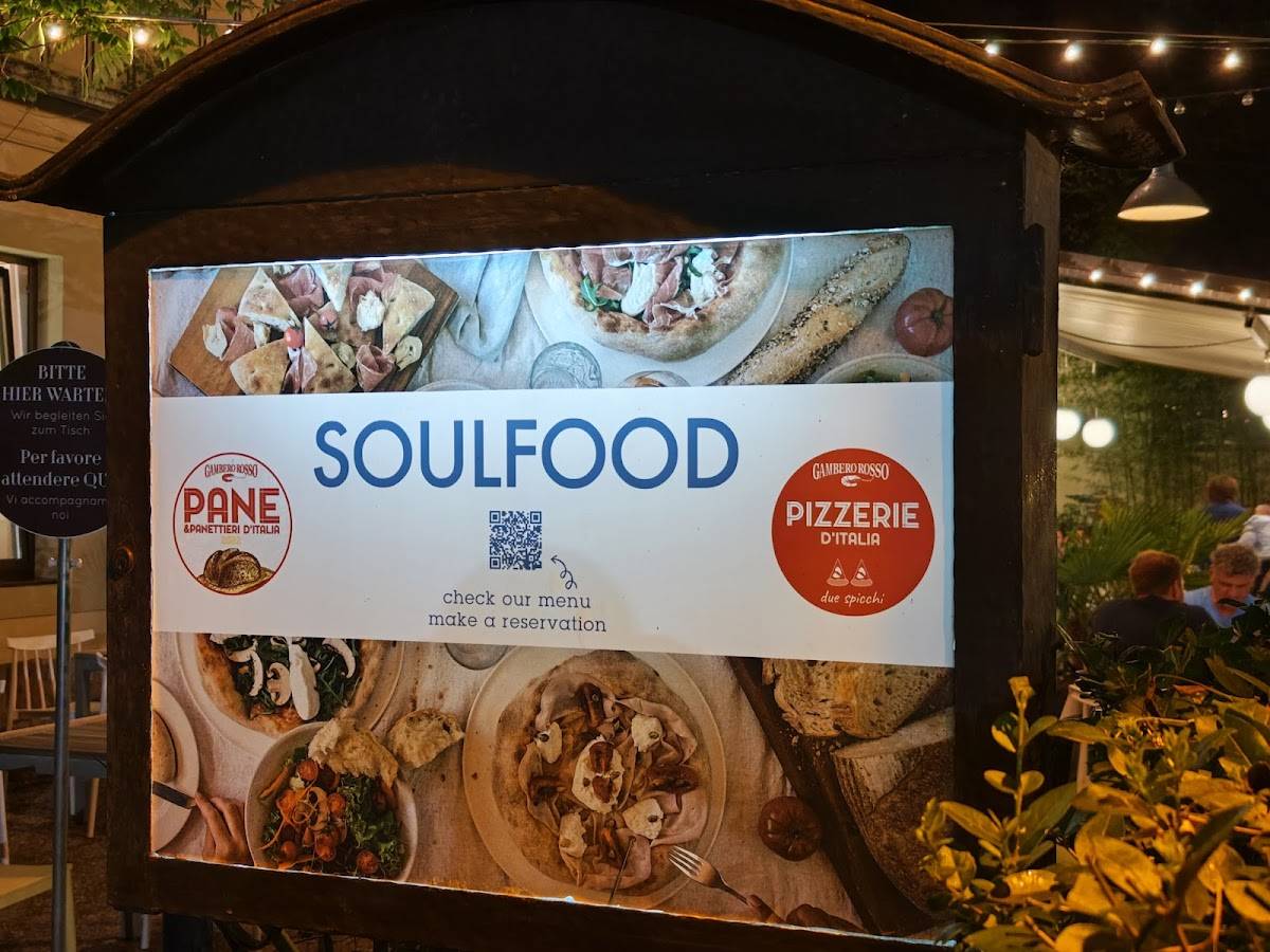 Menu di Soulfood 