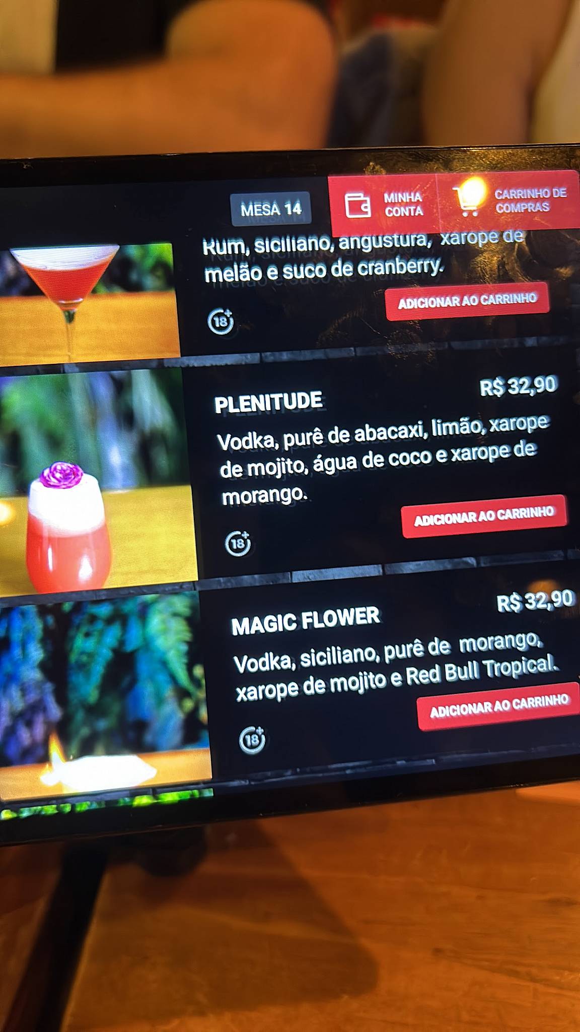 Sushi da Praça - Culinária Japonesa Parque Olímpico cardápio