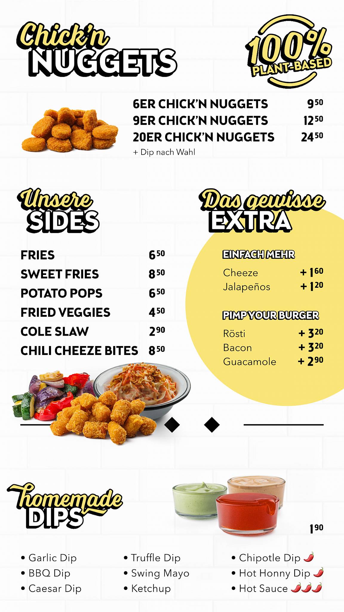Menu di Swing Kitchen 