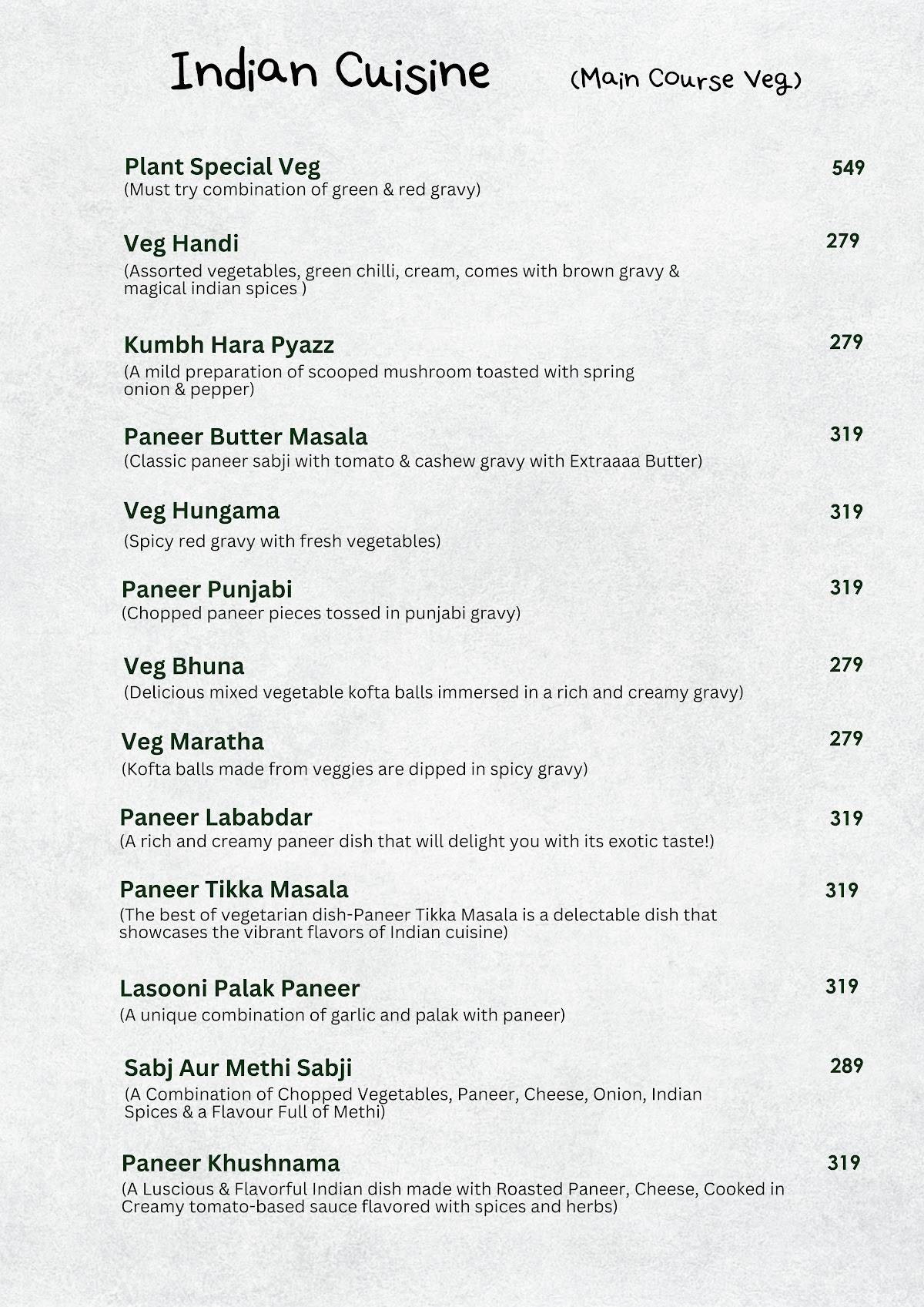 The Chandralok Kitchen Bar-Family & Pet-Friendly, Cosy Couple-Friendly Birthday & Corporate Party Venue, in Karve Nagar menu