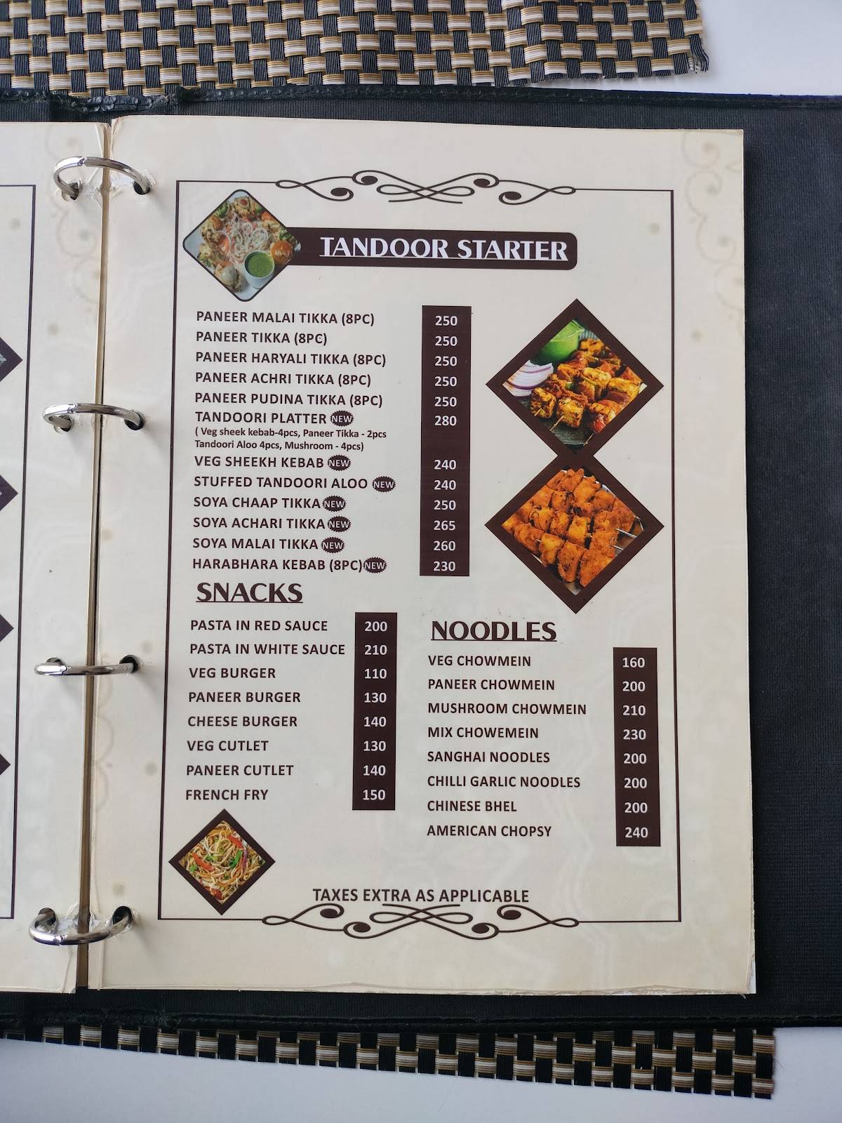 The Food Court menu