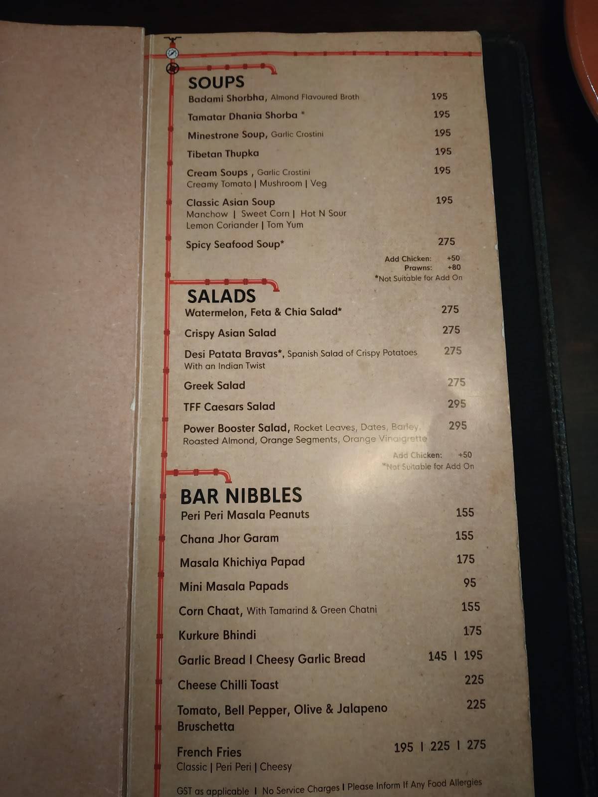 Menu at The Food Foundry, Navi Mumbai