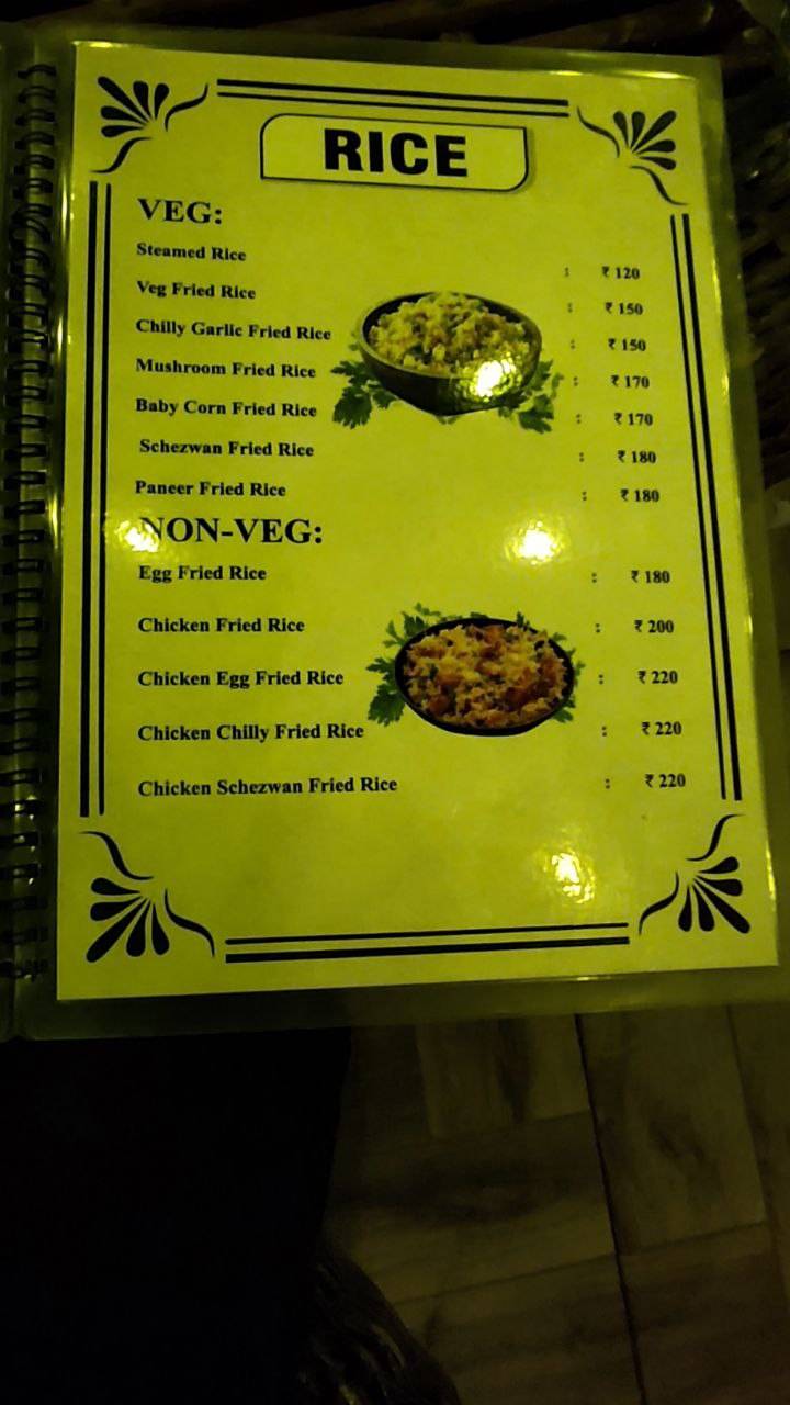 The Penthouse Café & Family Restaurant menu