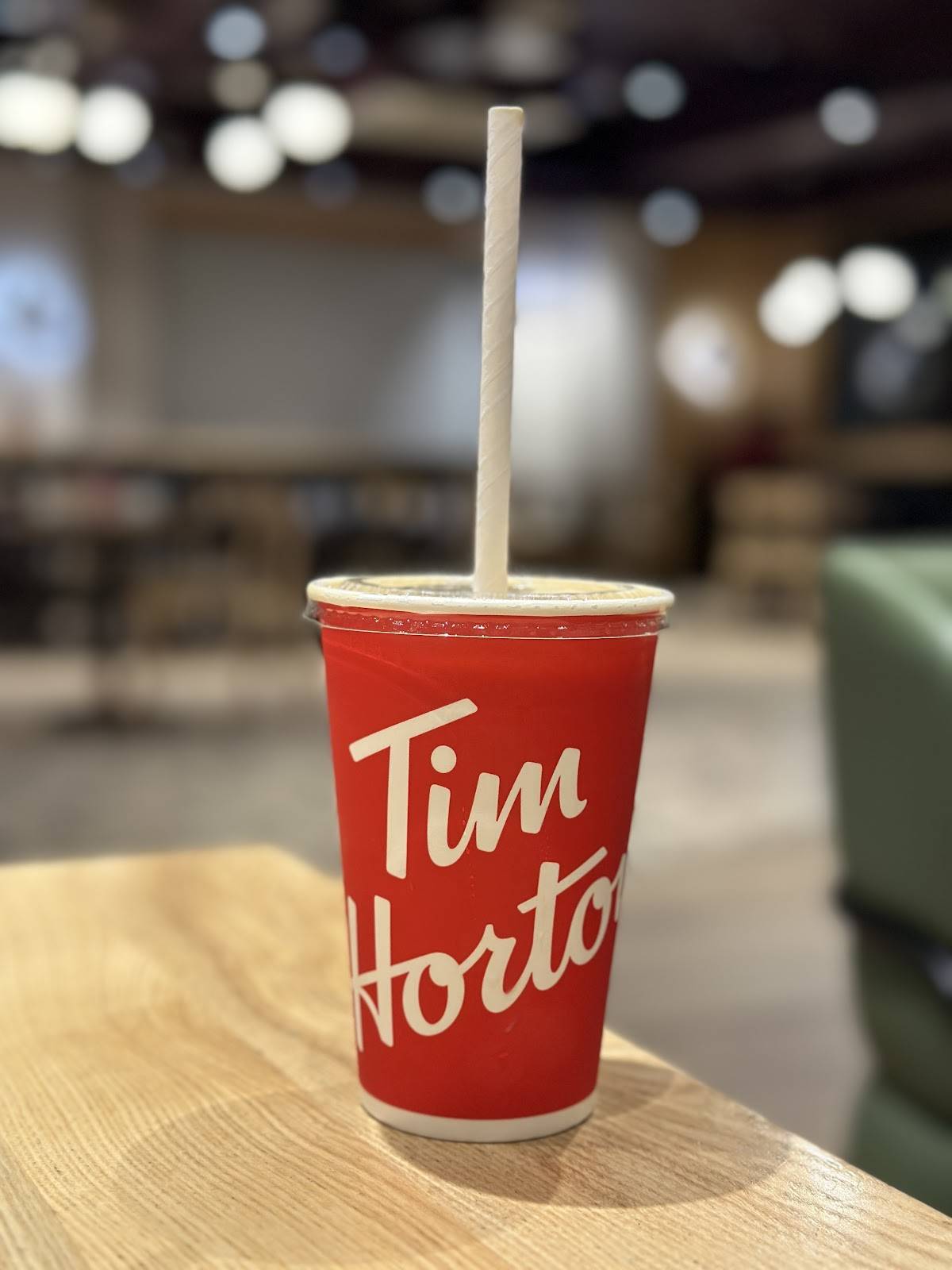 Tim Hortons menu