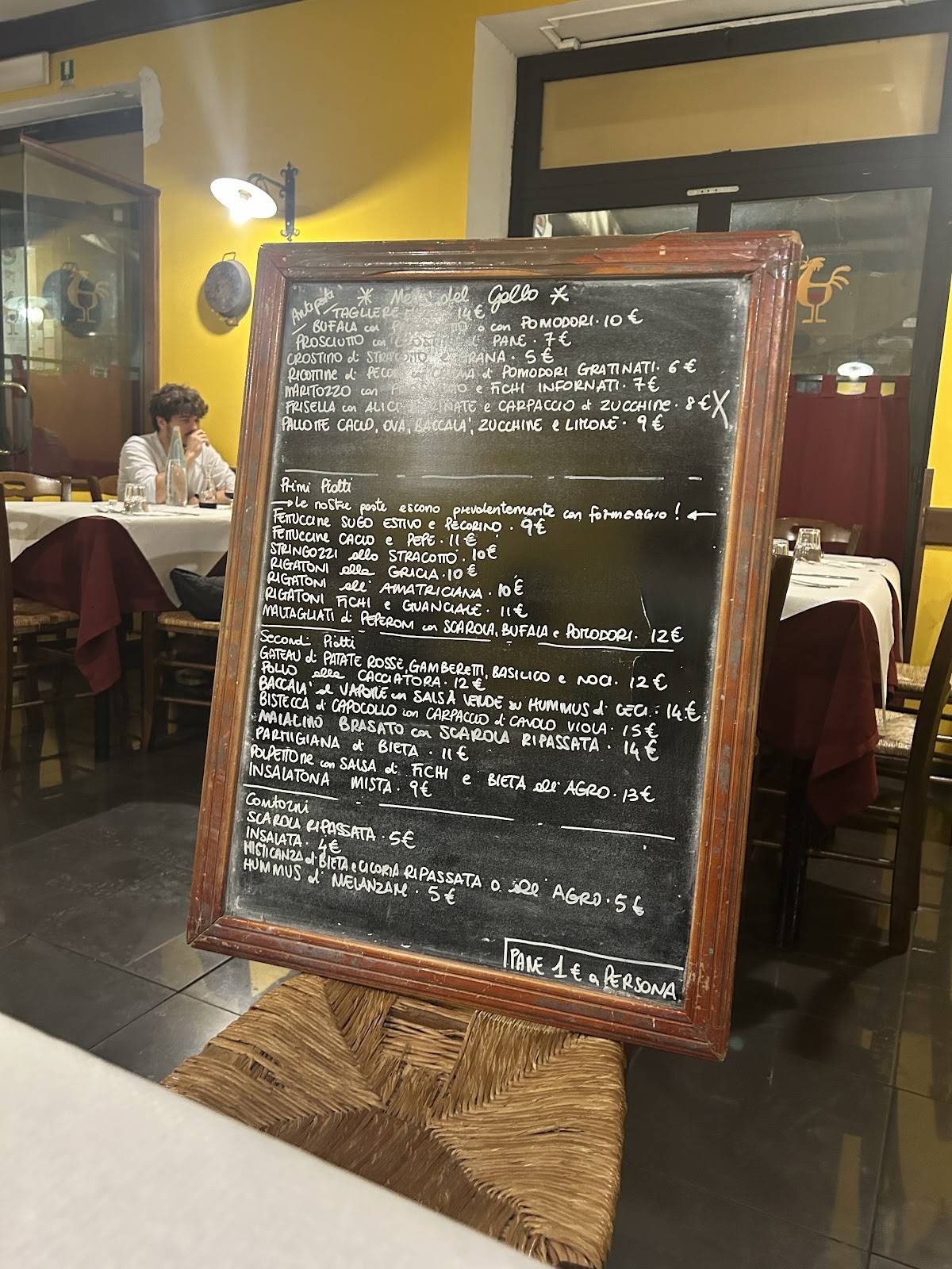 Menu di Trattoria Gallo Brillo 