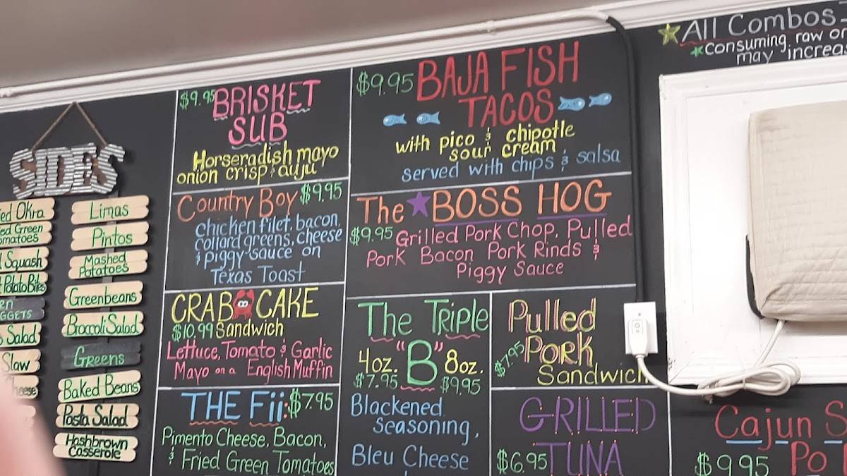 Menu at Wallburg Diner restaurant, Wallburg, NC109