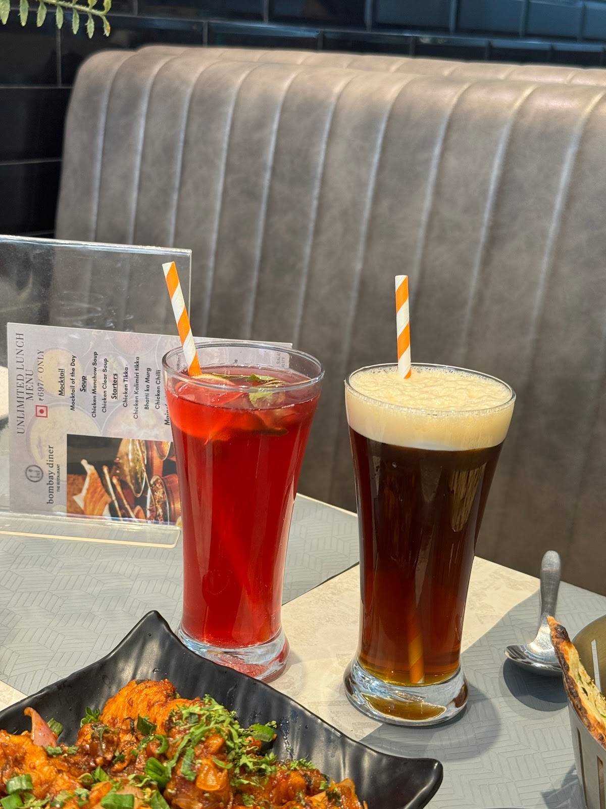 bombay diner kharghar menu