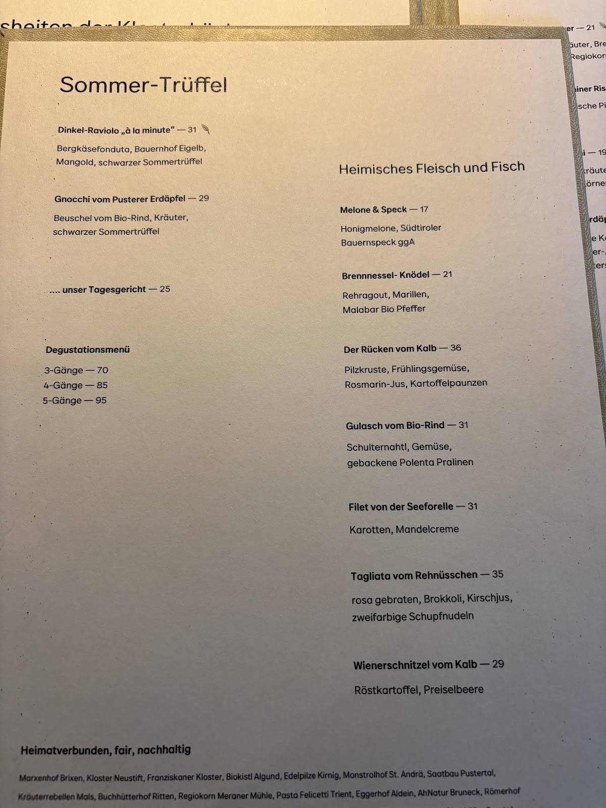 Menu di fink 