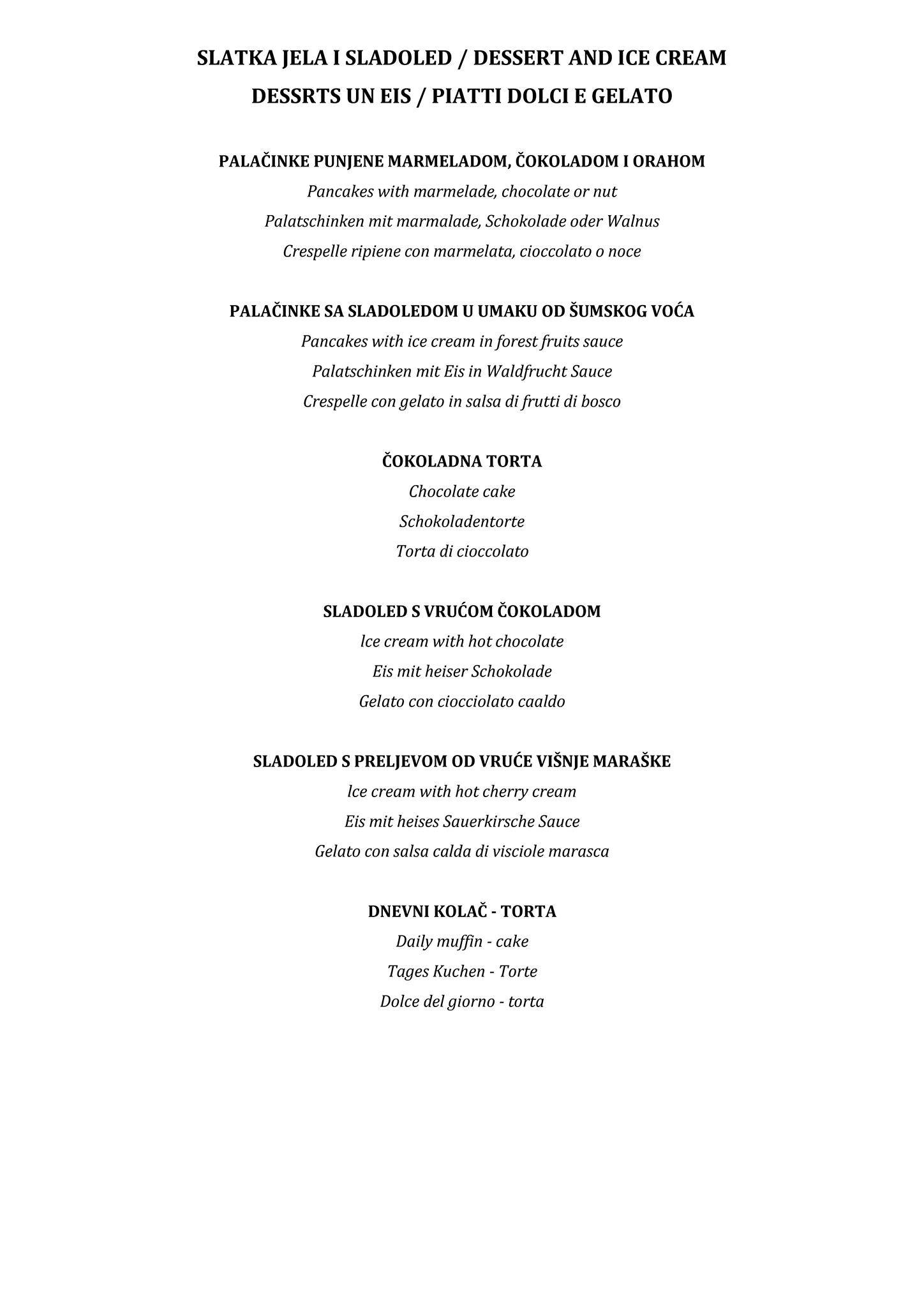 Menu di restoran san antonio 1 