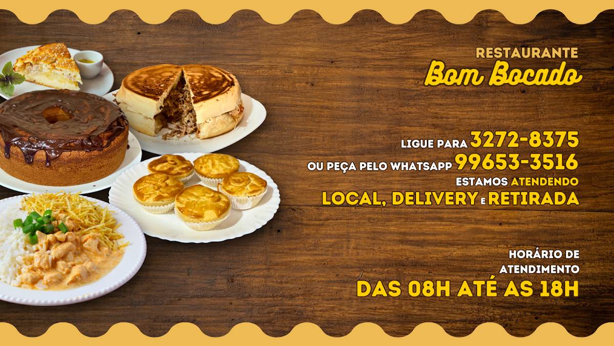 Restaurante Bom Bocado - Itapetininga/SP cardápio