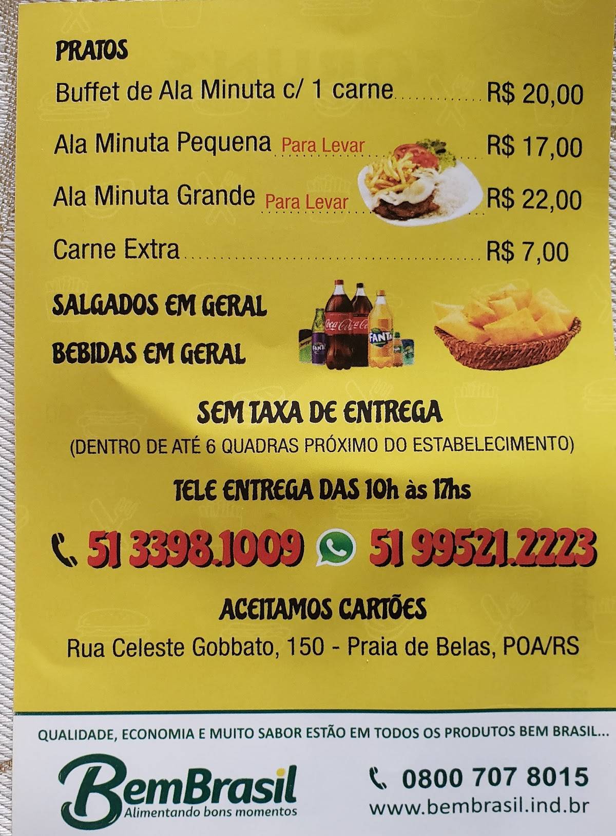 Restaurante Forun's cardápio