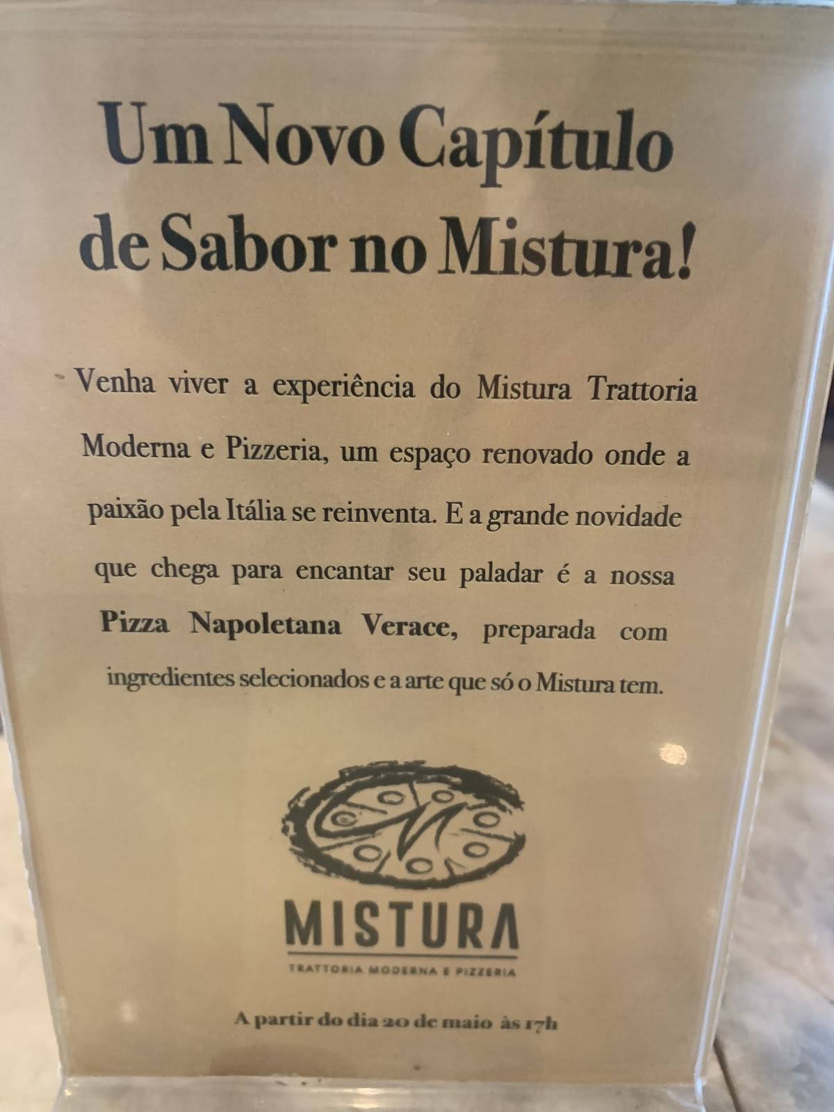 Restaurante Mistura Farol de Itapuã cardápio