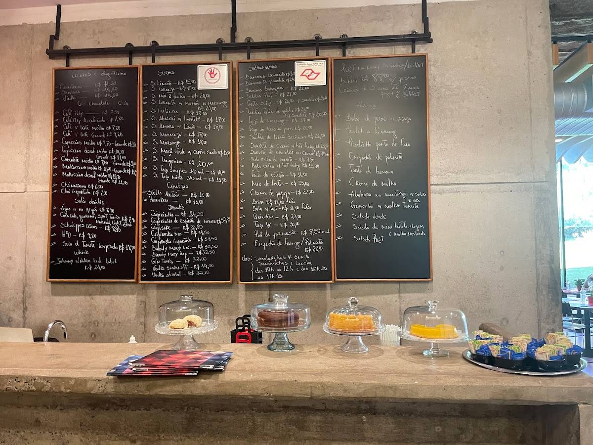 Restaurante Prêt no MAM cardápio