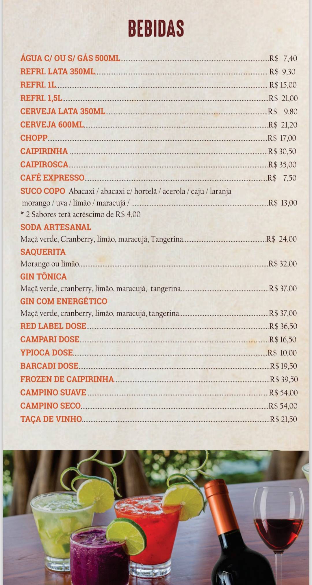 Restaurante Romeu Picanha na Tábua - Hortolândia cardápio