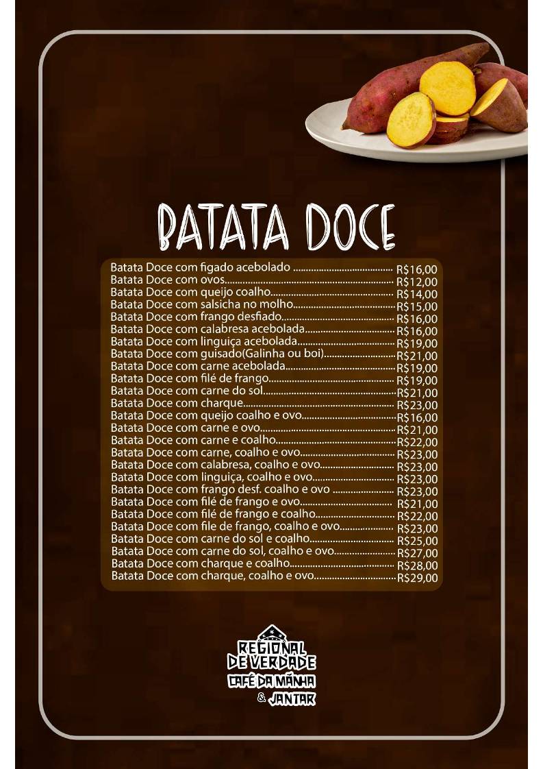 Restaurante e Pizzaria Doce Café cardápio
