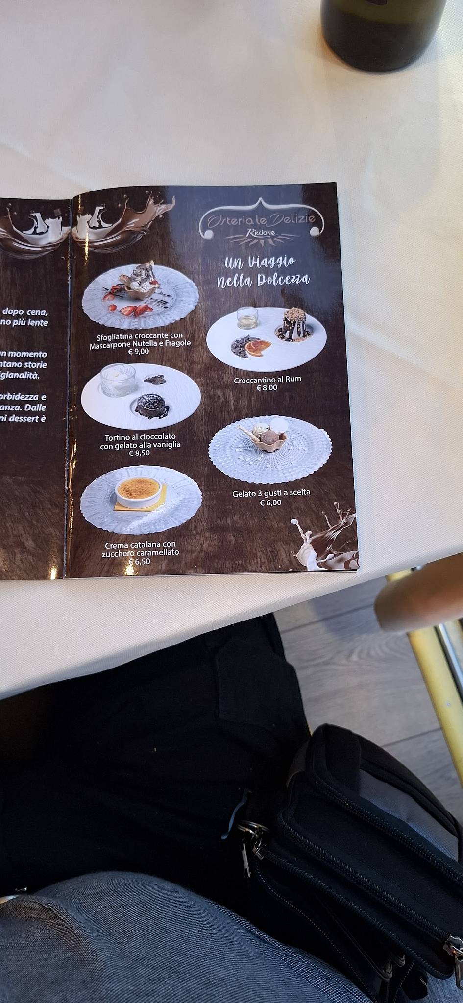 Menu di Piadineria Da Romano 