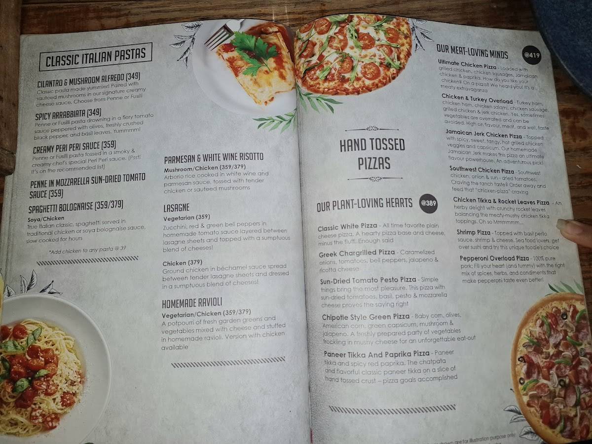 Ricos, Kamla Nagar menu