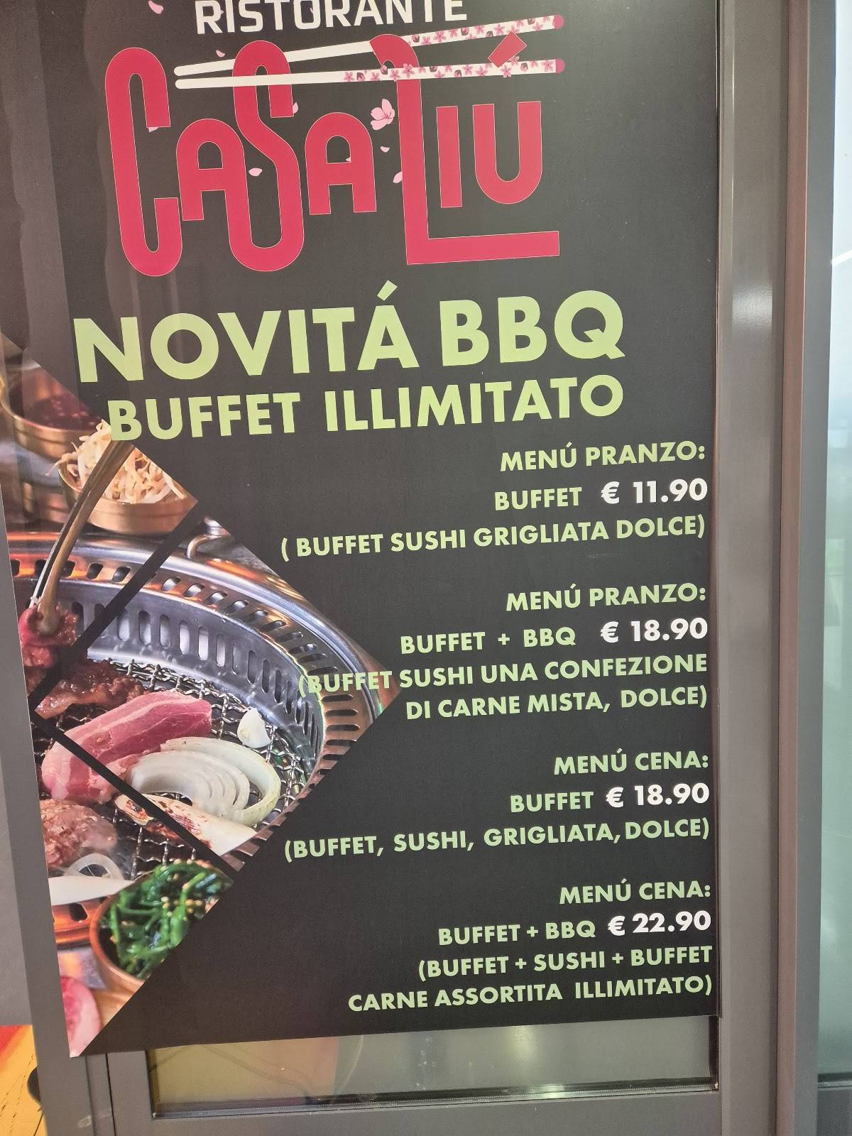 Menu di Ristorante Cinese Casa Liu 
