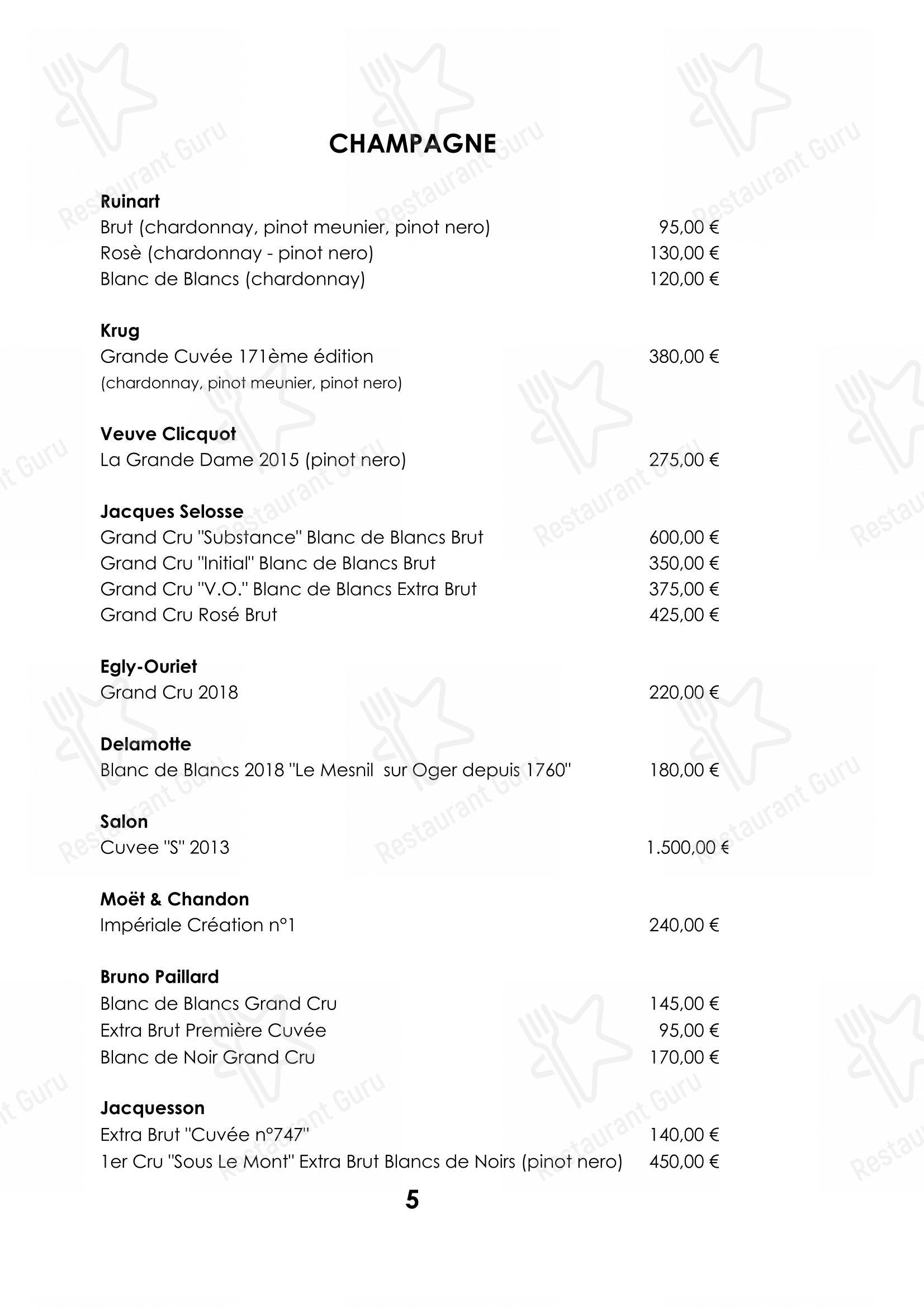 Основное меню per Ristorante Cocchi in Parma