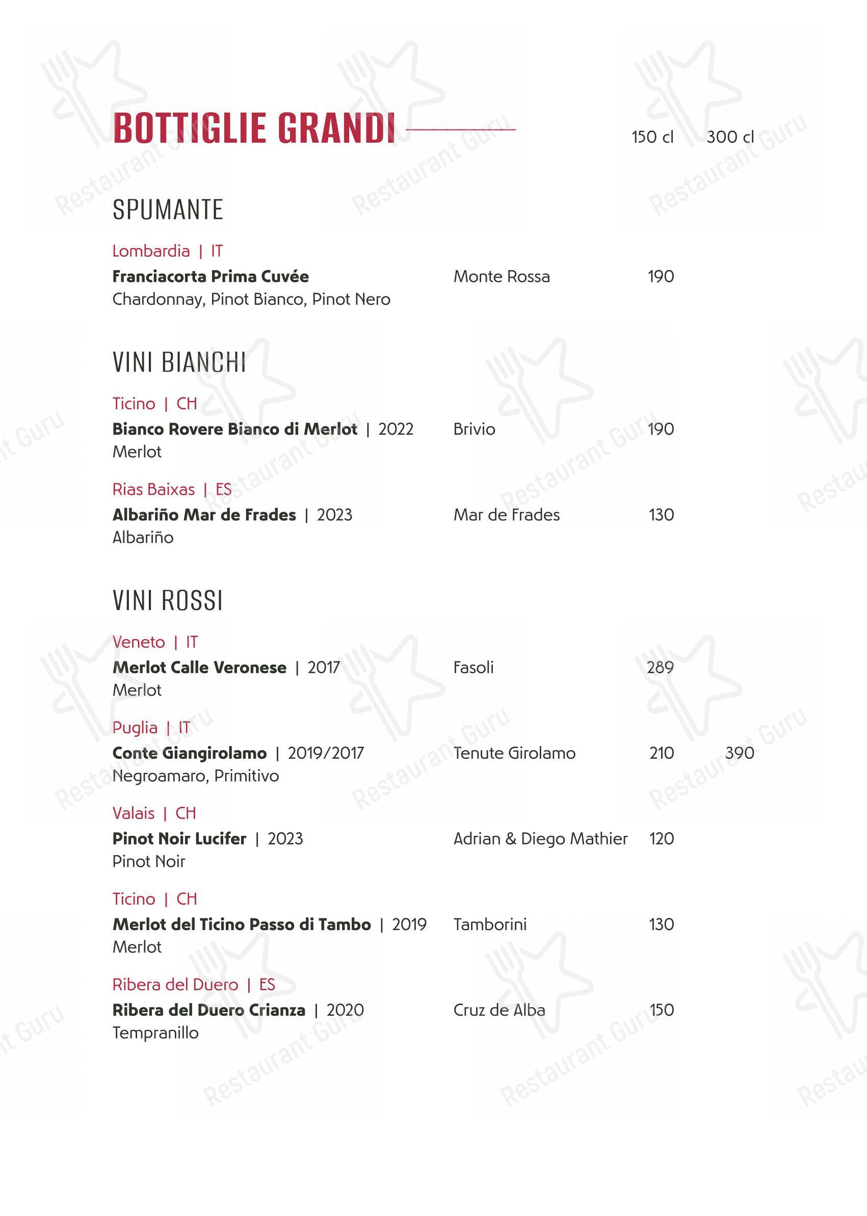 Коктейльная карта per Ristorante Da Roberto ristorante