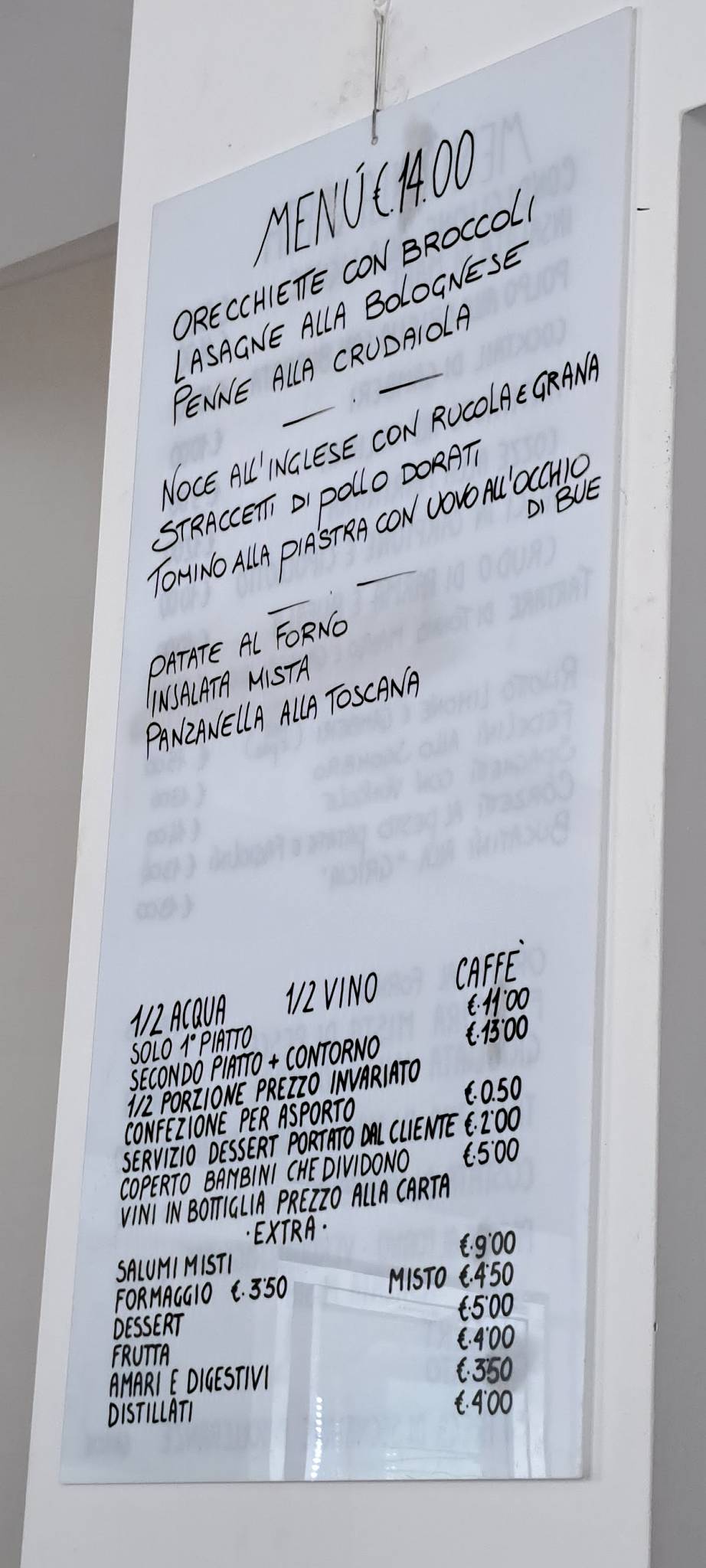 Menu di Ristorante Dudi 