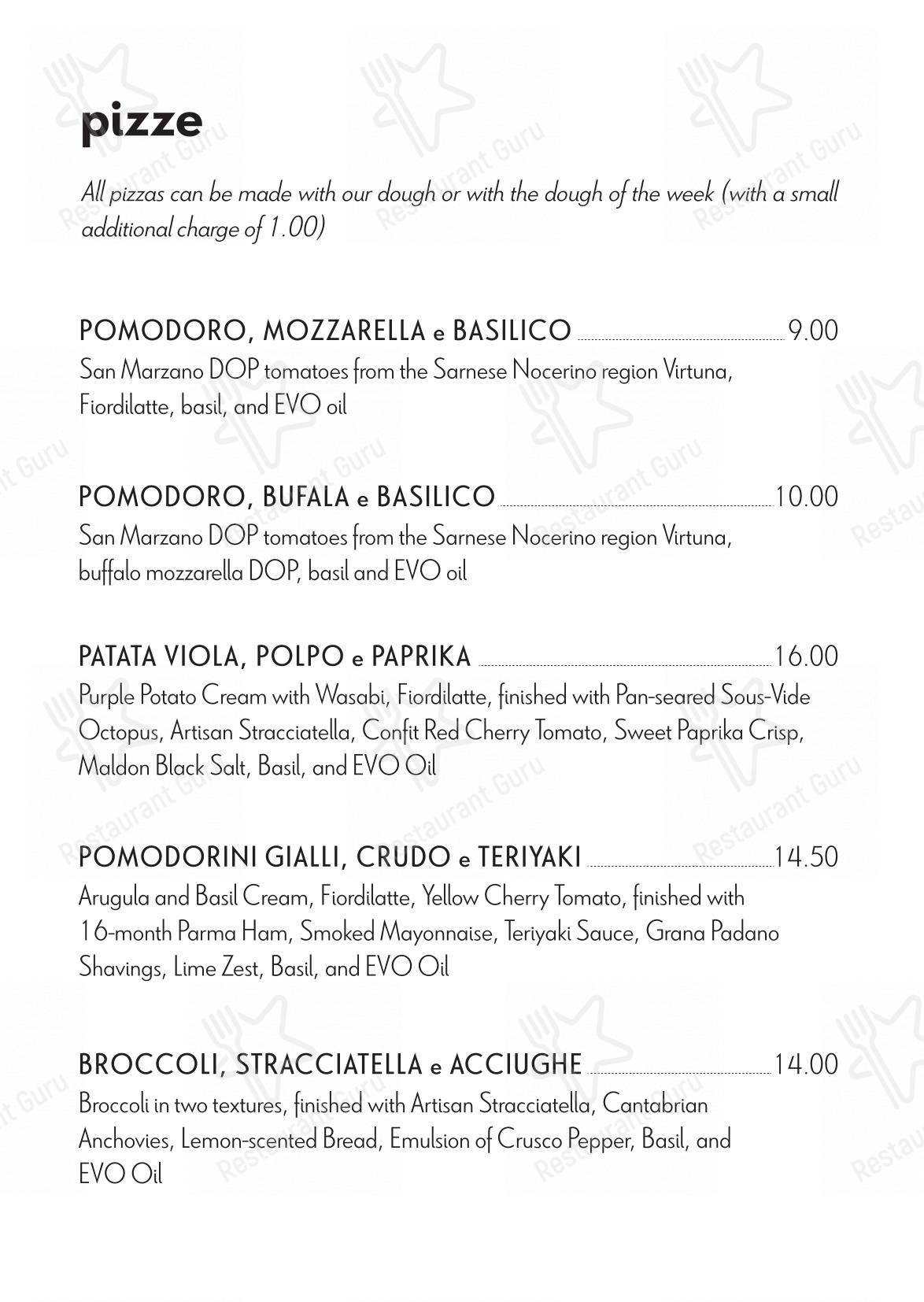 Menu per Ristorante Matura ristorante