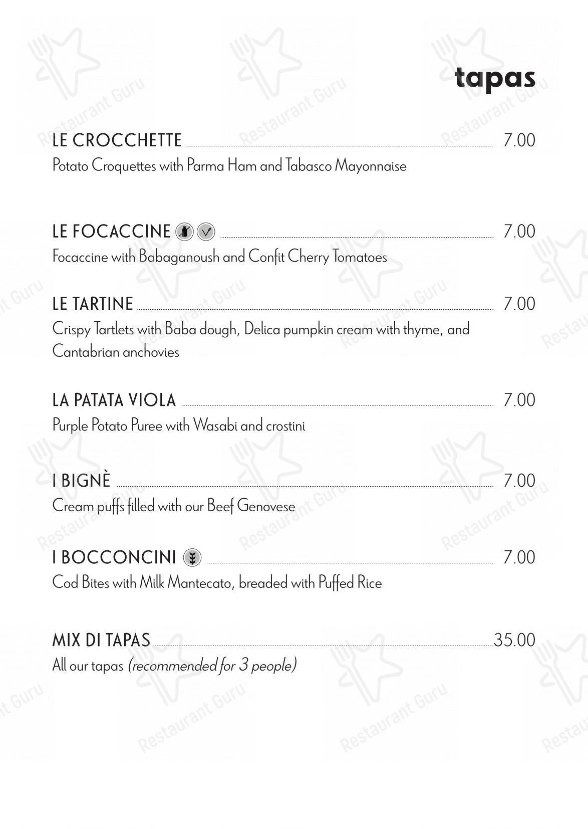 Ristorante Matura in Monza - Menu