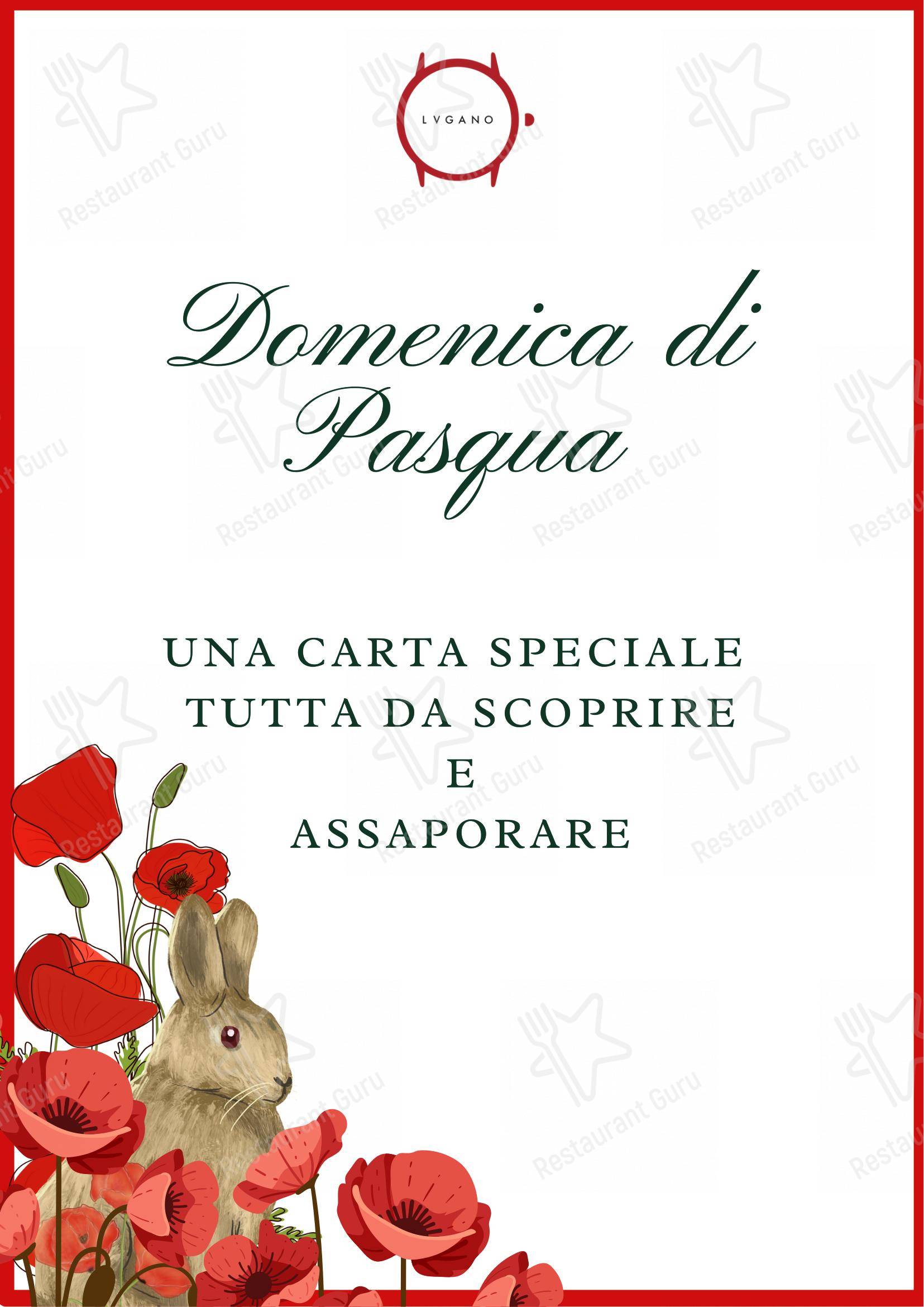 菜单 per Ristorante Orologio in Lugano
