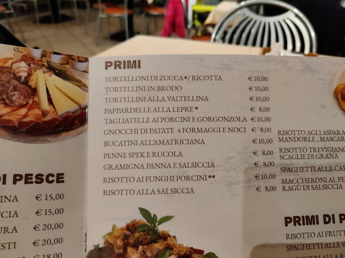 Menu di Ristorante Pizzeria Dalmata 