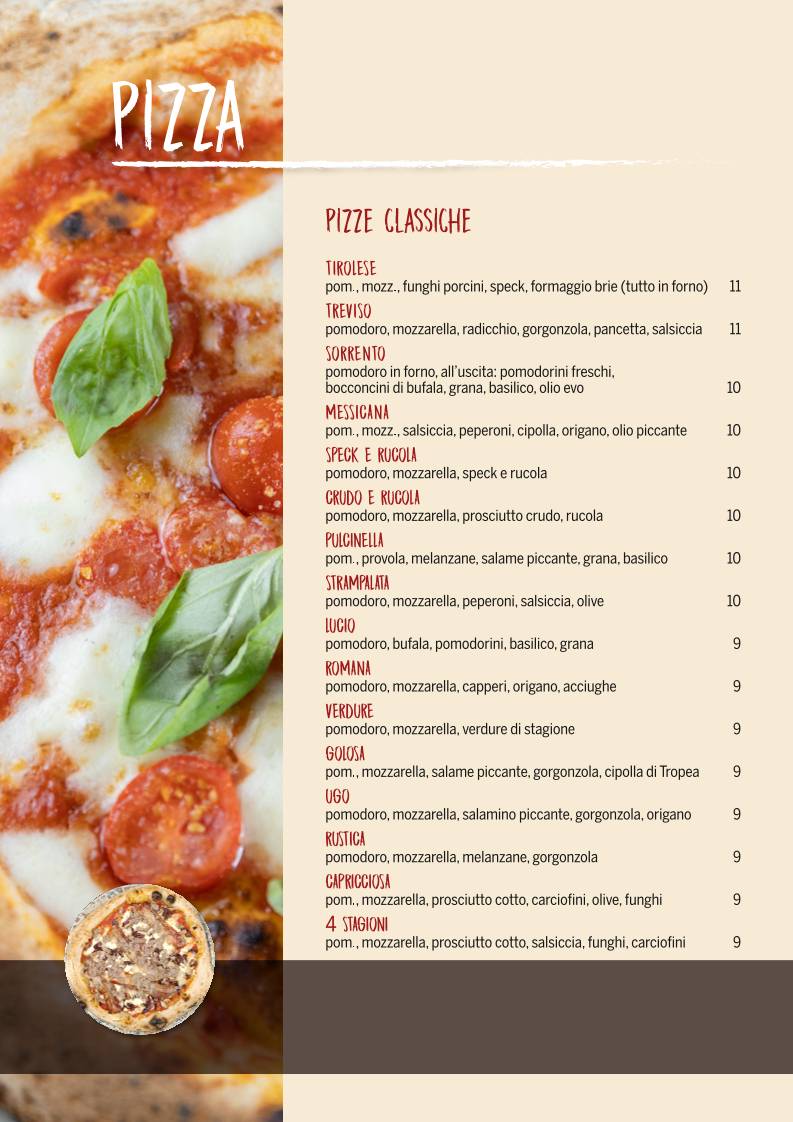 Menu di Pinterrè 