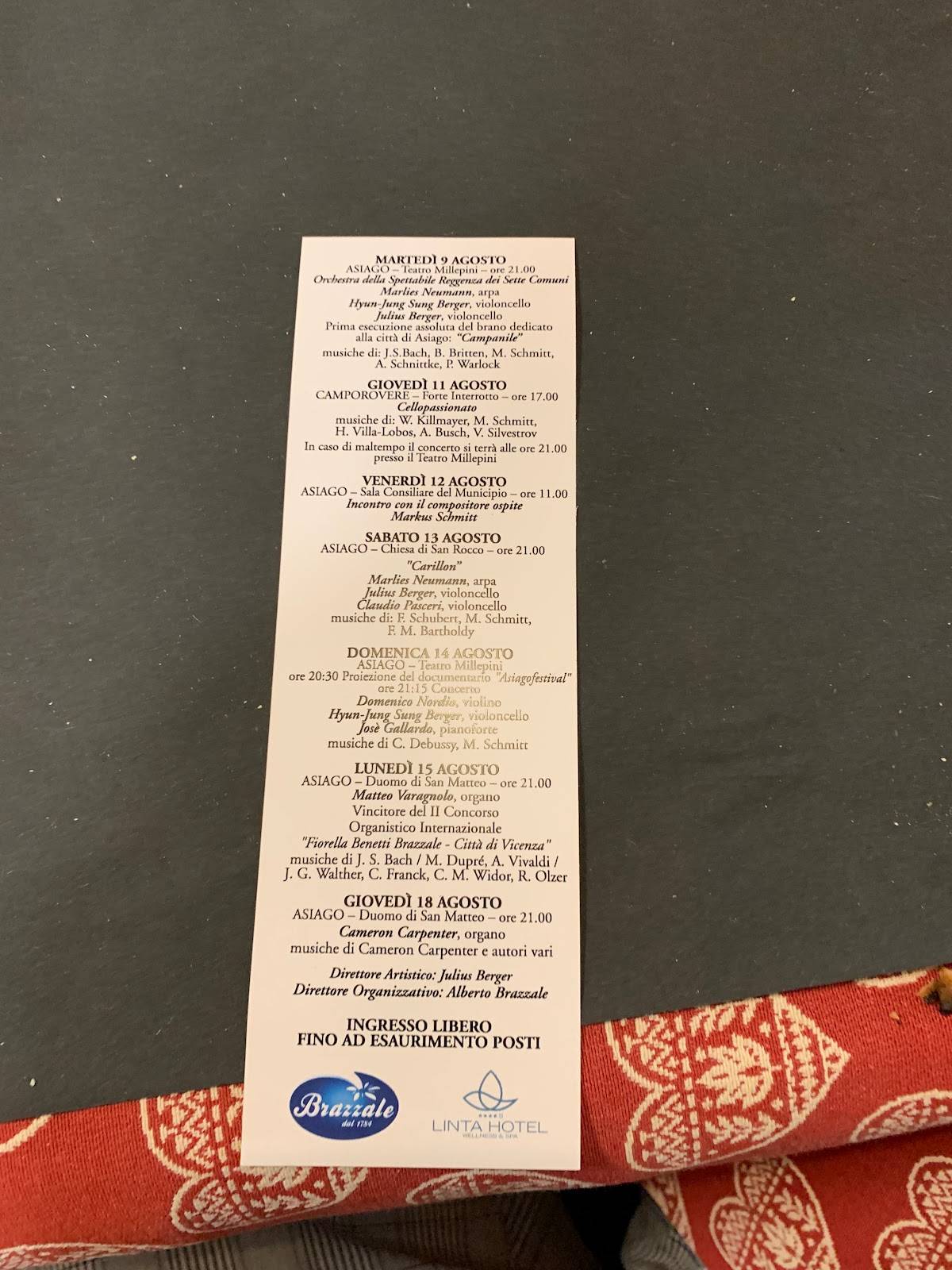 Menu di Wunderbar 