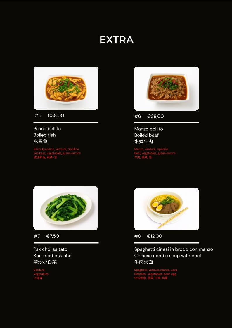 Menu di Ristorante Sushi Venezia Asia - 亞洲飯店 