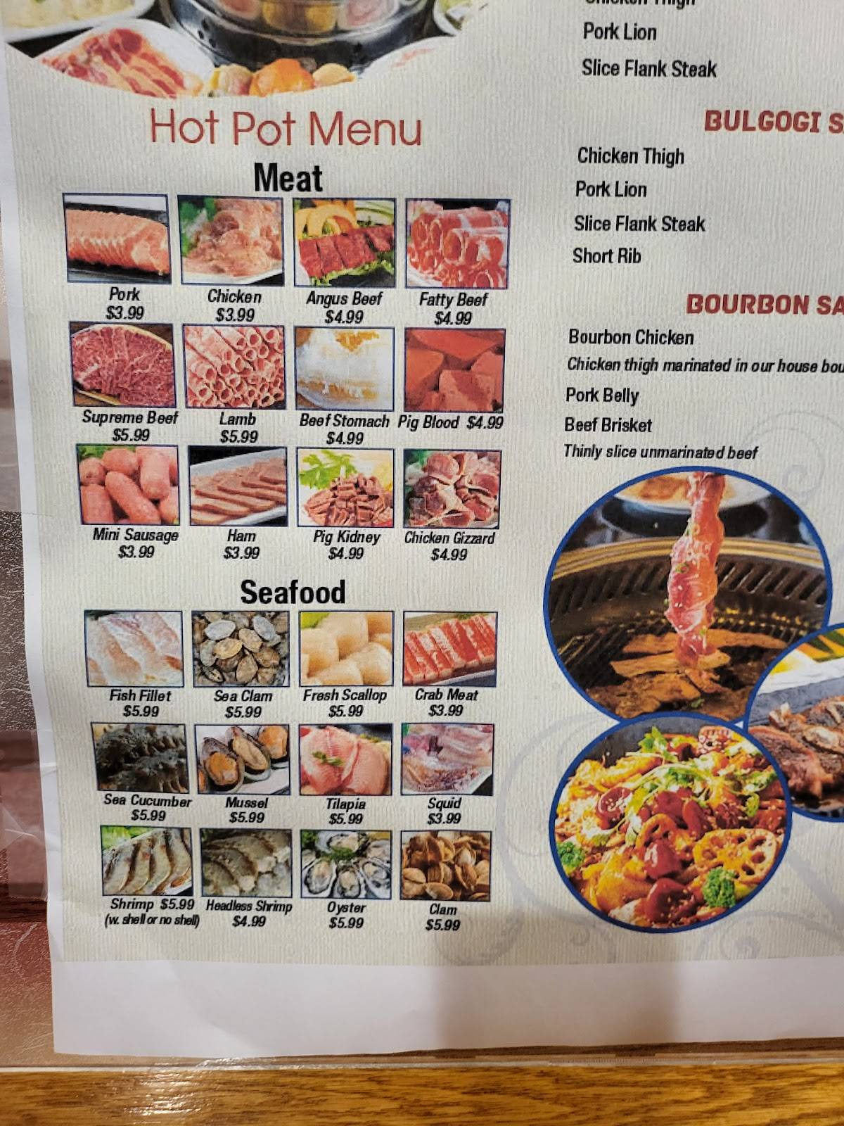 Menu at Yummy Garden Hot Pot restaurant, Rochester, W Henrietta Rd