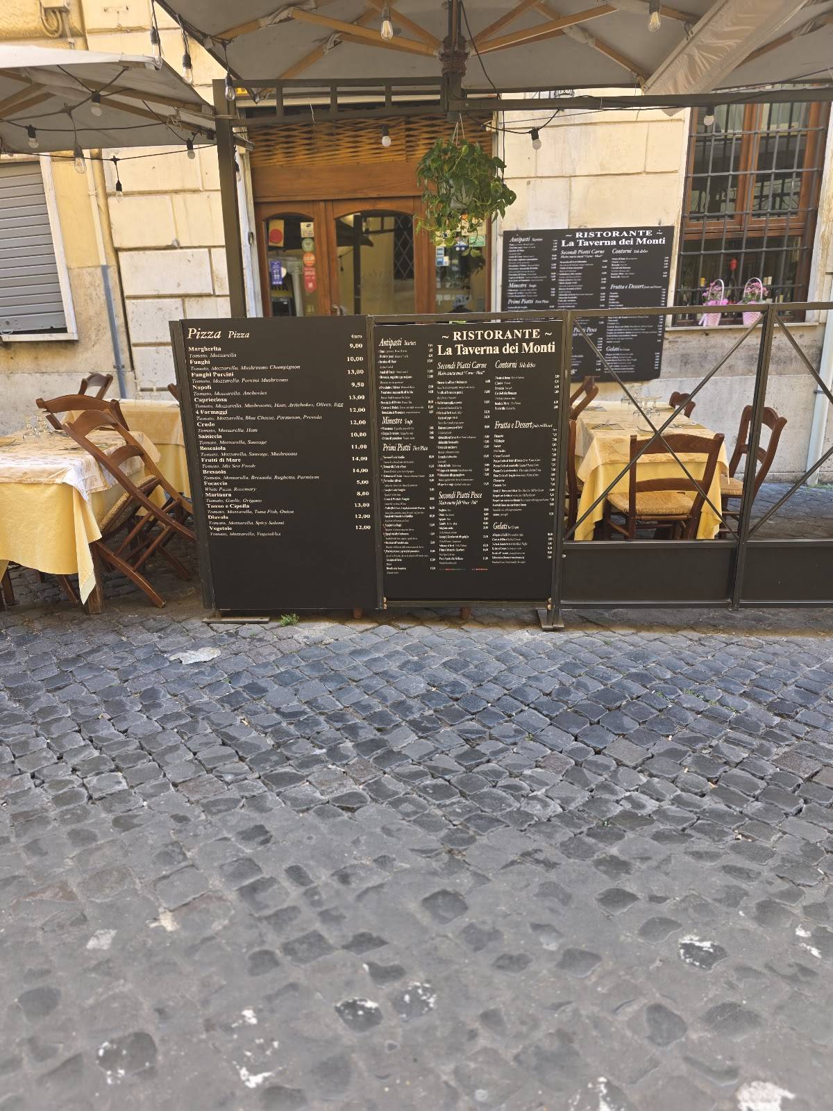 Menu di Trattoria Pizzeria Il Girasole 