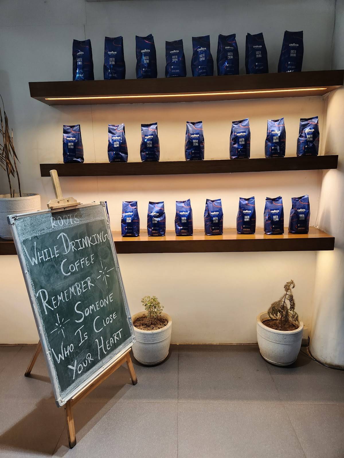Roots Coffee menu