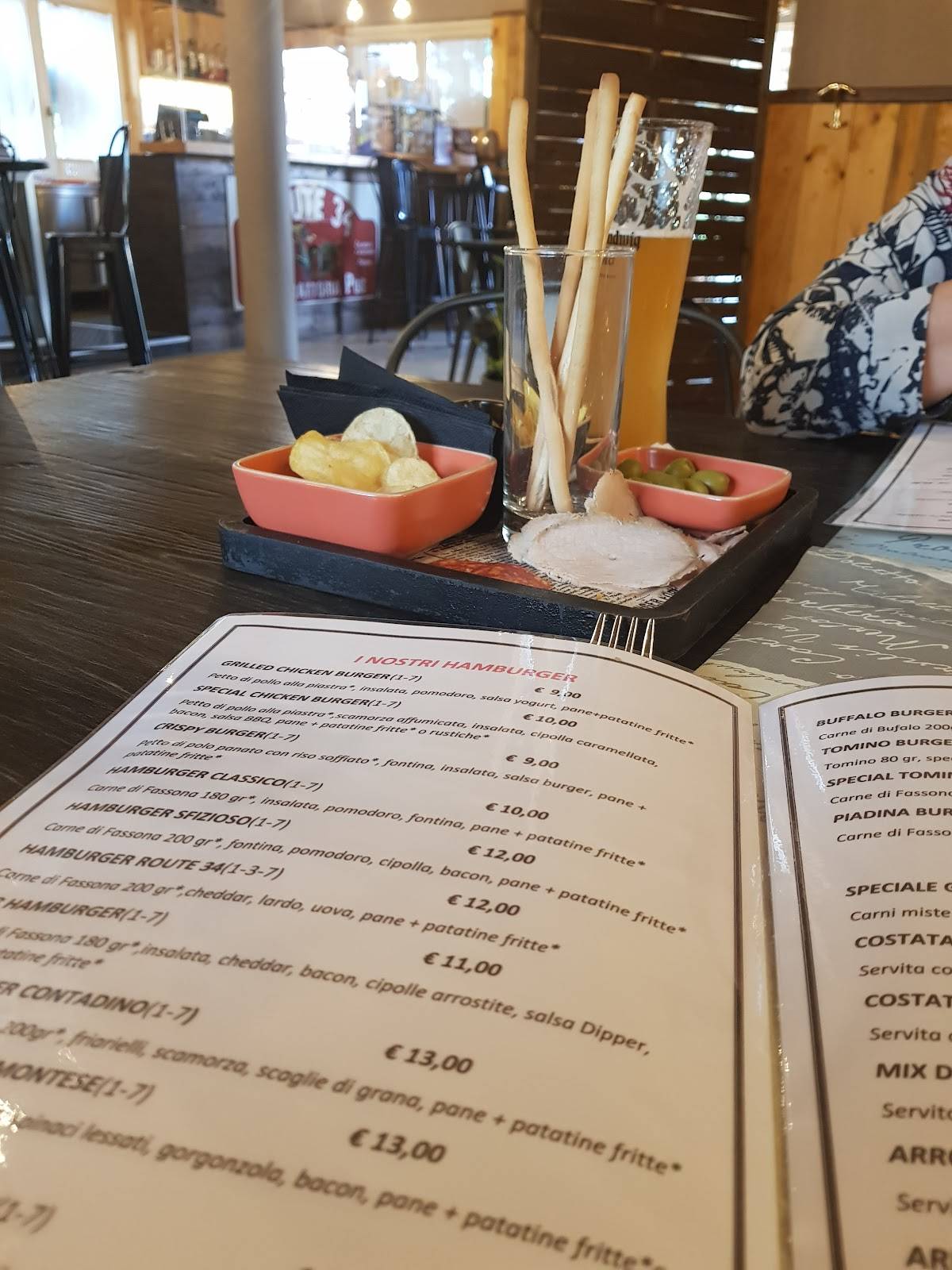 Menu di Route34 