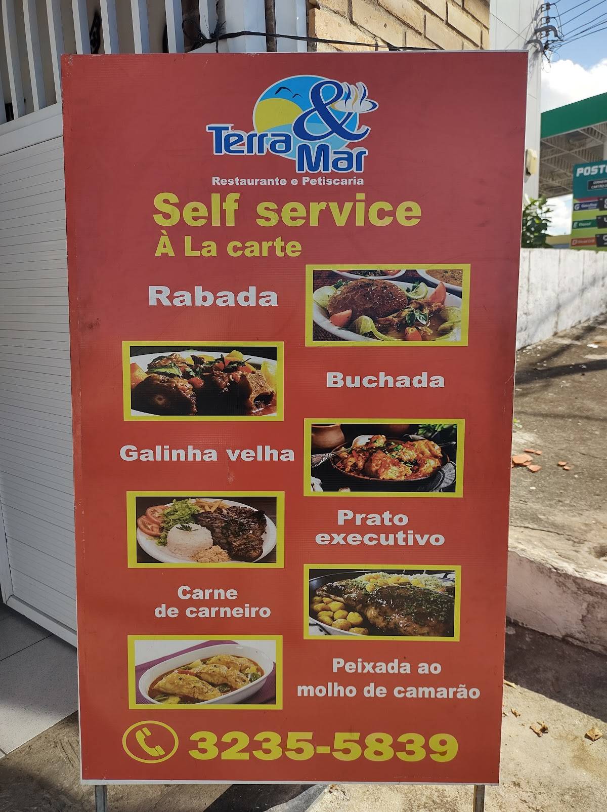 Terra & Mar Restaurante e Petiscaria cardápio