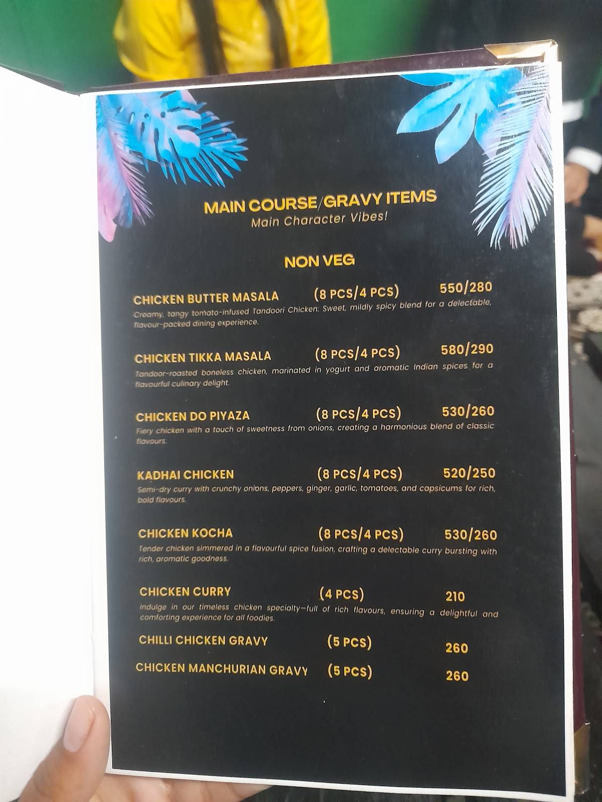 SLOGAN CAFE menu