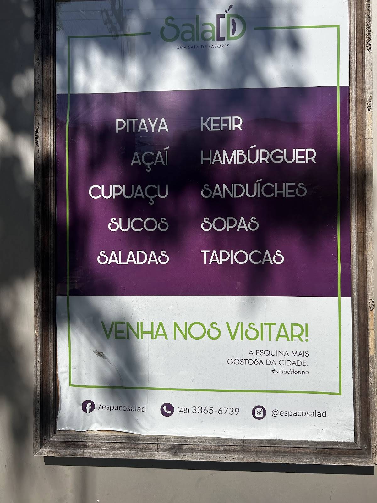 SalaD cardápio