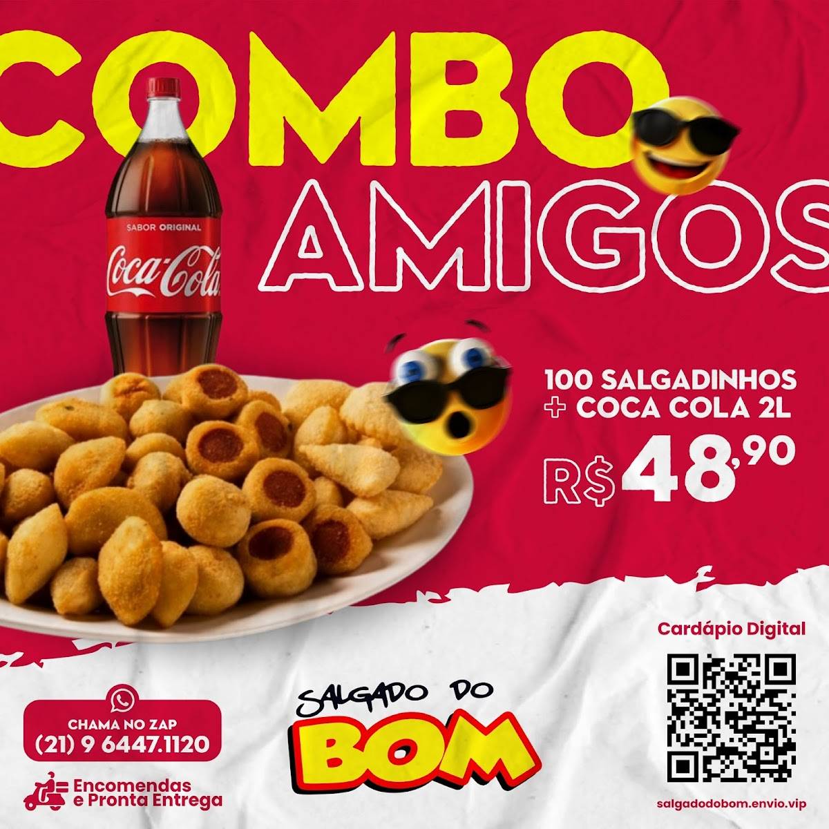 Salgado Do Bom cardápio