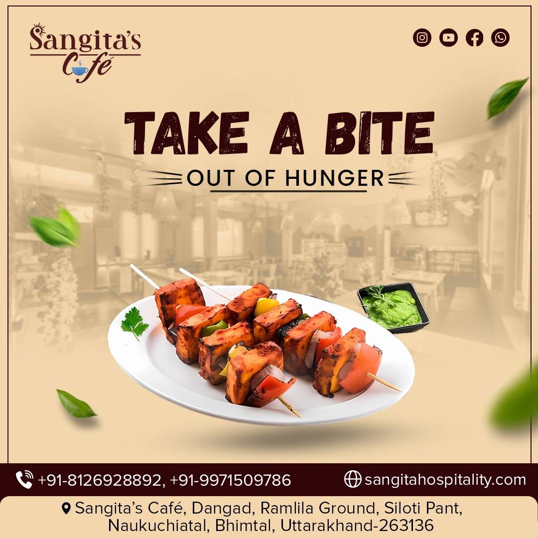 Sangita’s Cafe menu