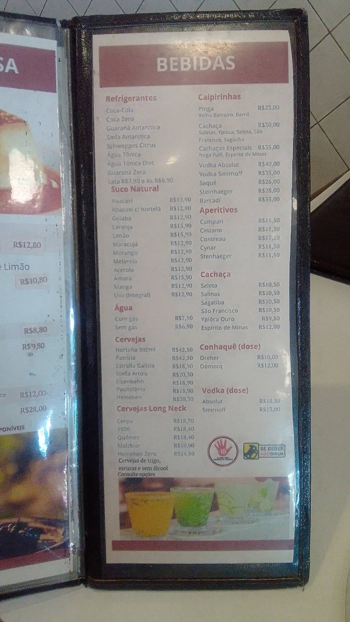 Gijo's Restaurante cardápio