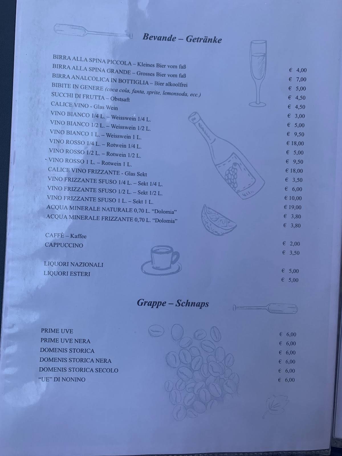 Menu di Savial 