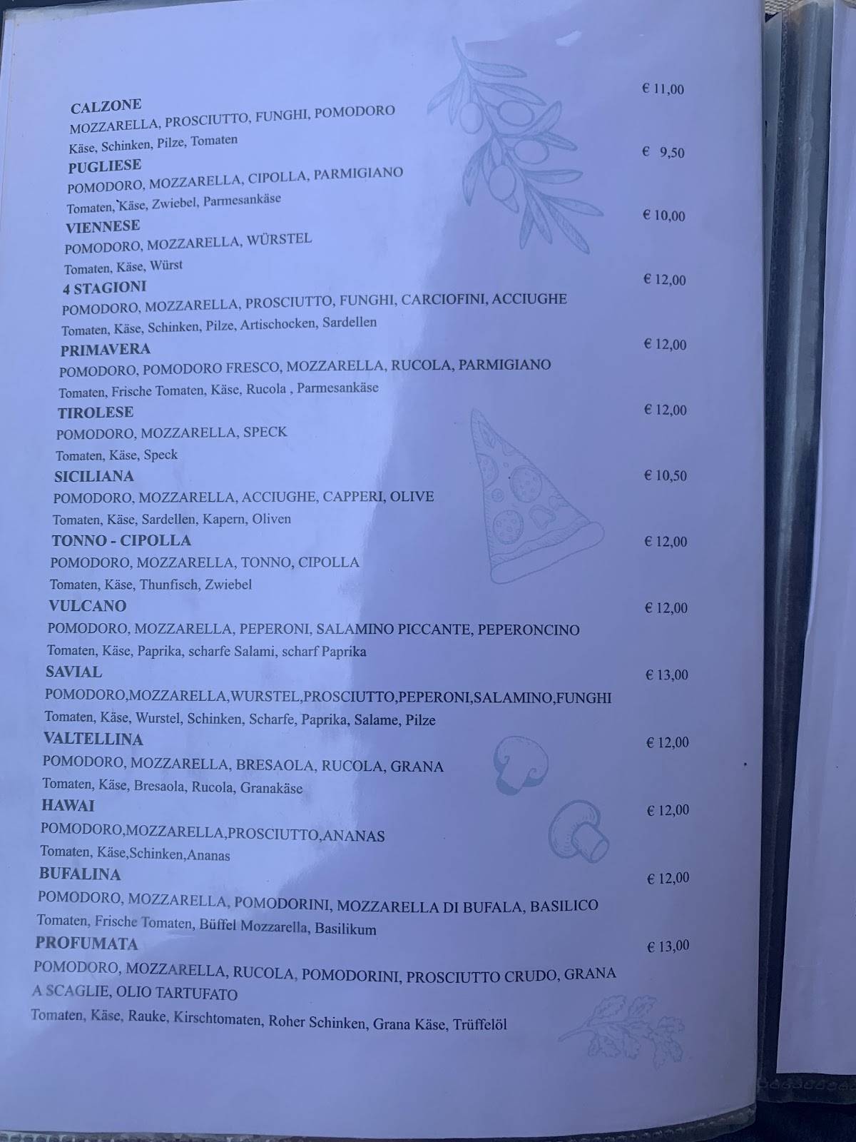 Menu di Savial 