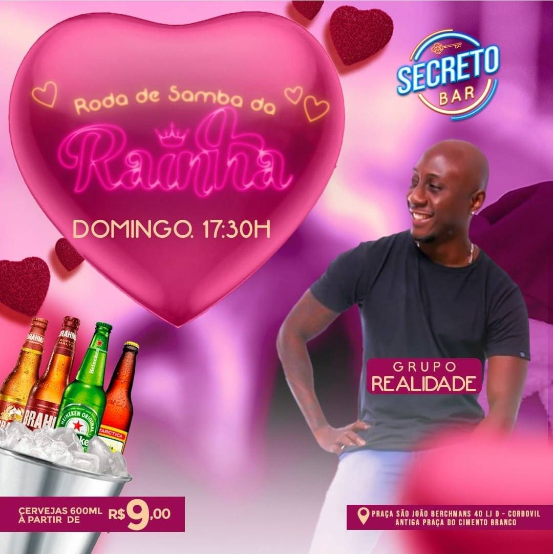 Secreto bar cardápio