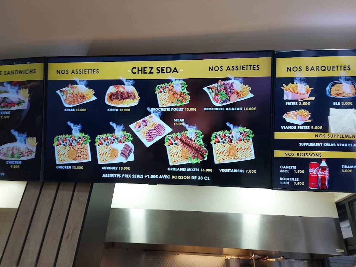 Menu de Seda