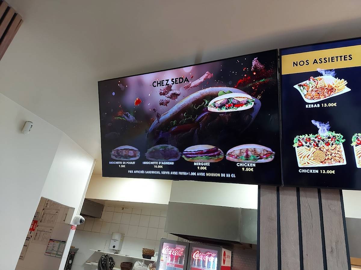 Menu de Seda
