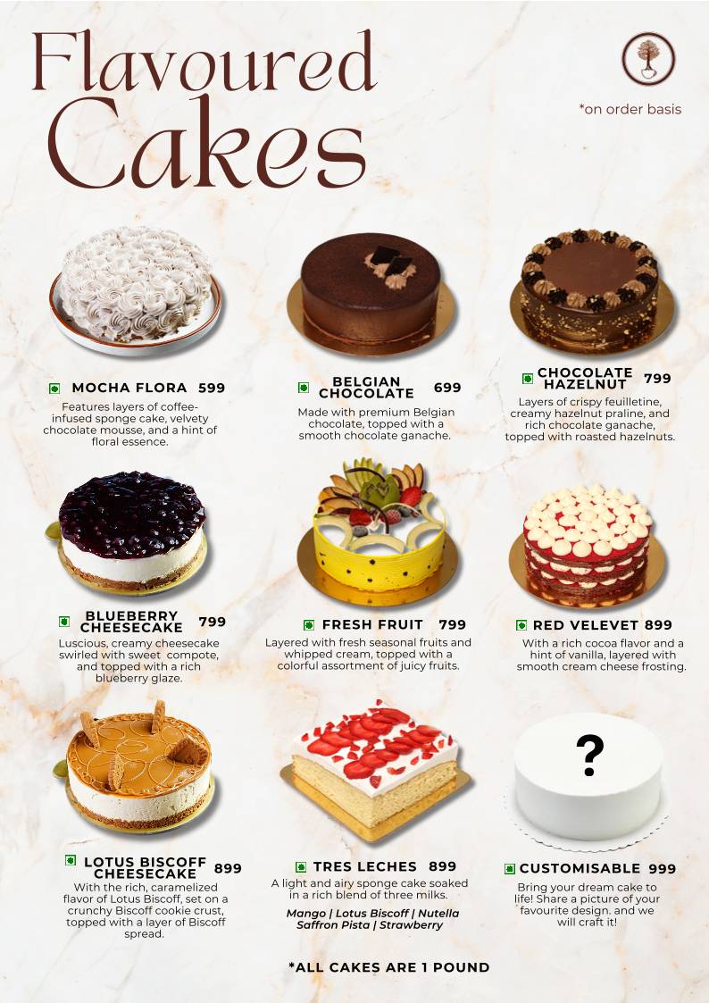 Sequoia Café menu