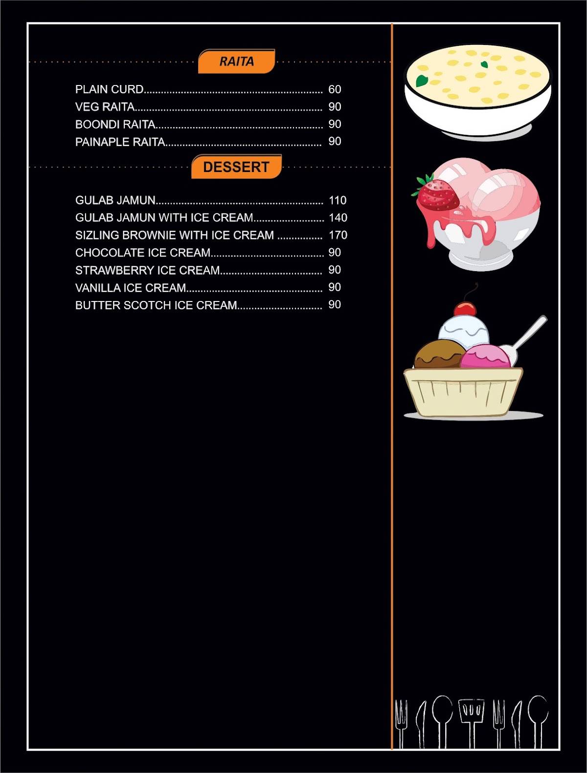 Shatanand Bar & Restaurant menu