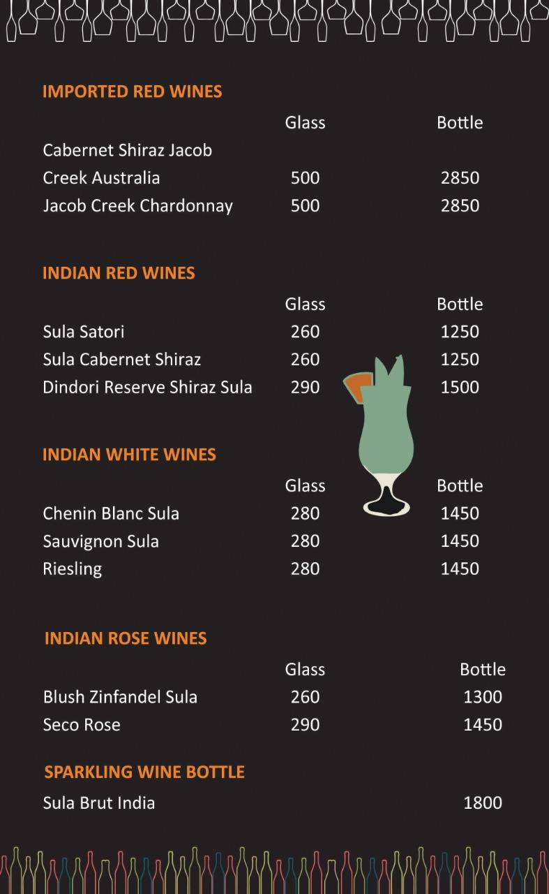 Shatanand Bar & Restaurant menu